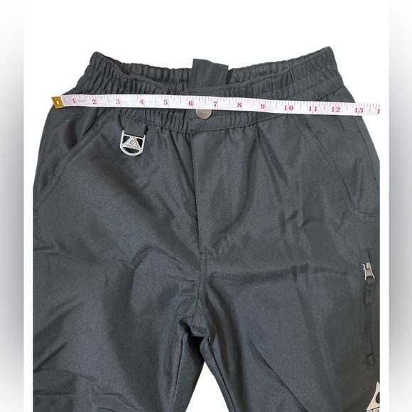 Gerry Kids Snow Pants Black Waterproof Insulated Ski Pants Size 7/8 - Picture 4 of 6